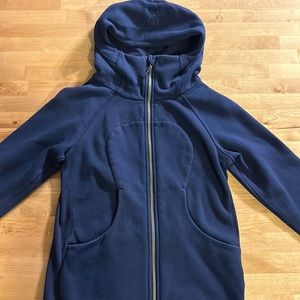 Lululemon Scuba hoodie size 6 Navy